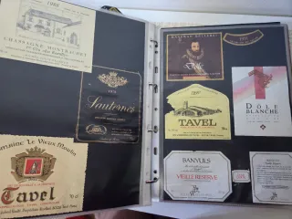 Album Vintage Etichette Vini Anni '70/'80/'90