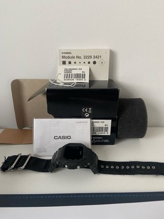 Casio G-SHOCK Negro Correa Tela