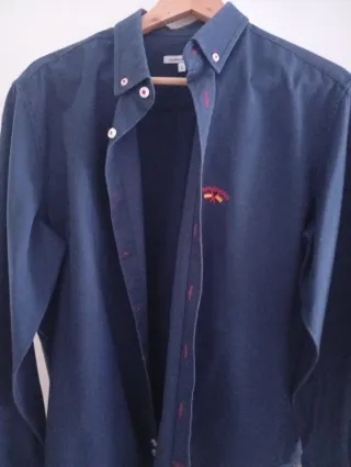 Camisa SPAGNOLO azul talla L