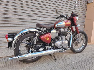 Royal Enfield Bullet Classic 500, cambio por trail
