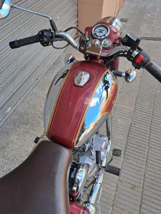 Royal Enfield Bullet Classic 500, cambio por trail