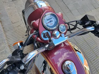 Royal Enfield Bullet Classic 500, cambio por trail