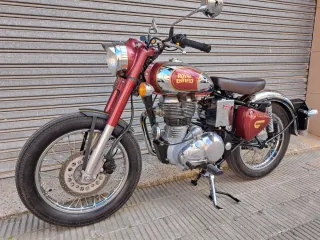 Royal Enfield Bullet Classic 500, cambio por trail
