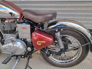 Royal Enfield Bullet Classic 500, cambio por trail
