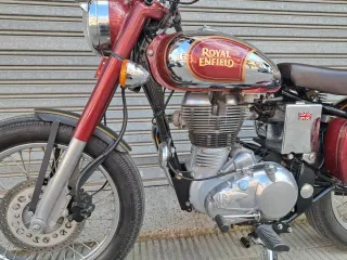 Royal Enfield Bullet Classic 500, cambio por trail