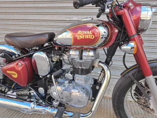 Royal Enfield Bullet Classic 500, cambio por trail