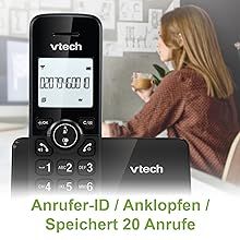 Teléfono Inalámbrico Dúo VTech CS2001 Manos Libres