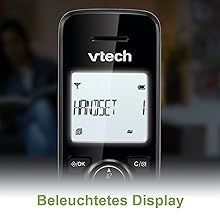 Teléfono Inalámbrico Dúo VTech CS2001 Manos Libres