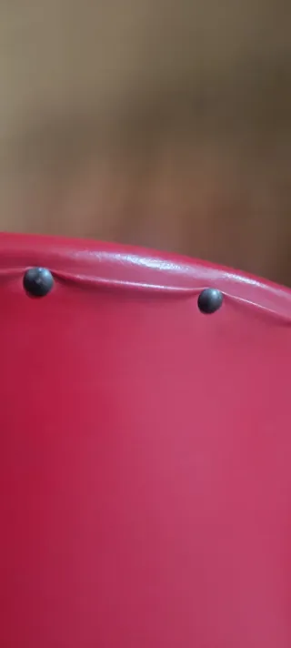 Sillón vintage rojo