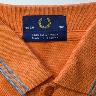Polo Fred Perry Naranja Talla M Logo Laurel