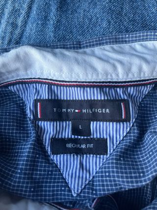 Camisa Tommy Hilfiger Azul Talla L