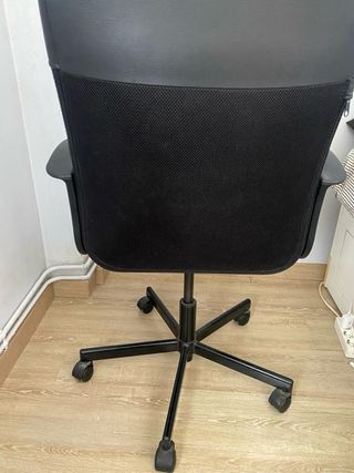 Silla de escritorio Ikea negra