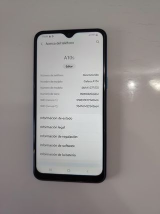 Samsung A10S 32GB Azul