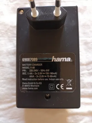 Caricatore per batterie Hama