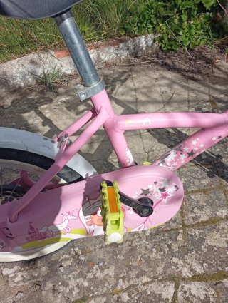 Bicicleta Btwin 16 Princesa Rosa