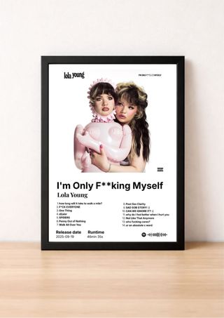 Cornici con album di I'm Only F**king Myself