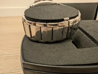 Reloj Lotus Shiny Naranja y Plateado