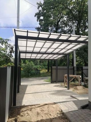 Estructura Garaje/Porche Metálica