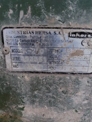 Hormigonera 220V 2017 180L