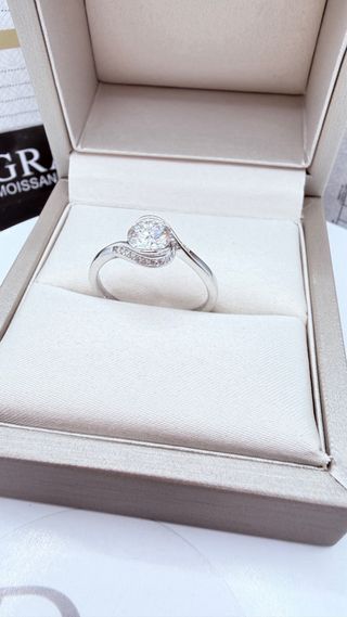 Anello Moissanite GRA 1 Carato