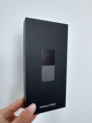 Scatola Samsung Z Flip 5 grafite