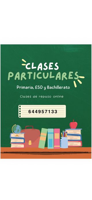 Clases de repaso escolar