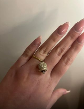 Anello Madonna Miracolosa Oro