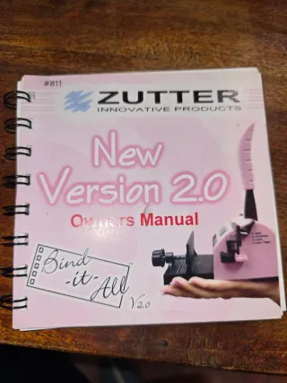 Zutter Bind-it-All V2.0 - Macchina per Rilegatura