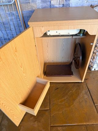 Máquina de coser Sigma antigua funciona perfecta