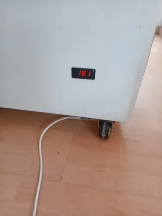 Arcón Congelador Blanco con Tapa Cristal