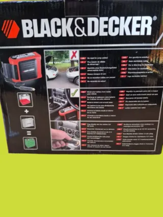 Arrancador Batería Coche Black+Decker