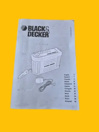 Arrancador Batería Coche Black+Decker