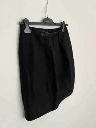 Falda Massimo Dutti Negra