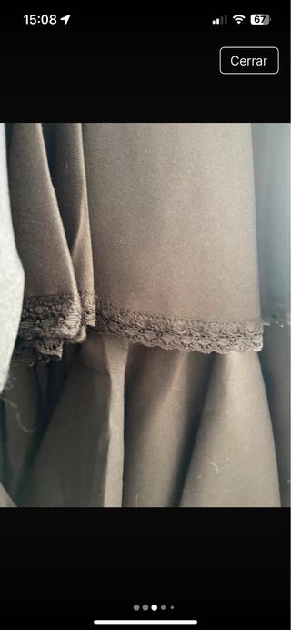 Traje de flamenca regalo pendientes y flor