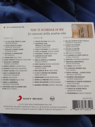 CD Nonti Scordar Di Me 3CD