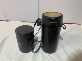 Objetivos Yashica 80-200mm y 50mm