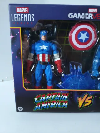 Marvel Legends Captain America vs Venom