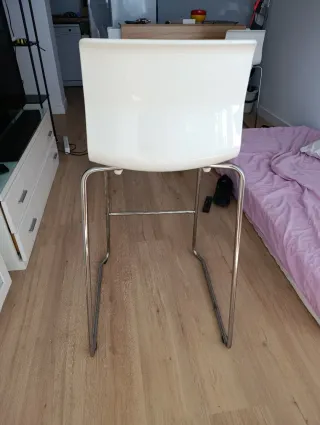 Taburete alto blanco Ikea