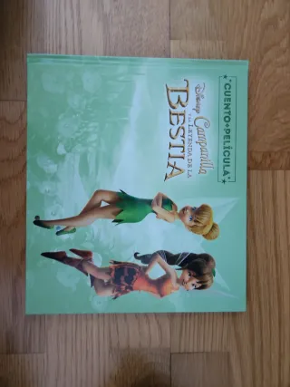 Libro con DVD incluido de la película Campanilla.