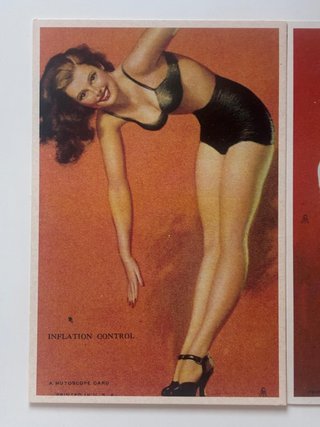 Lote colección pin-up Mutoscope años 40 | Reproduc