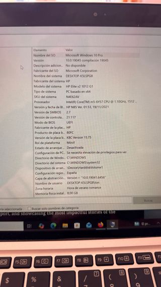 HP Elite x2 1012 G1 | Intel Core m | 12 Táctil