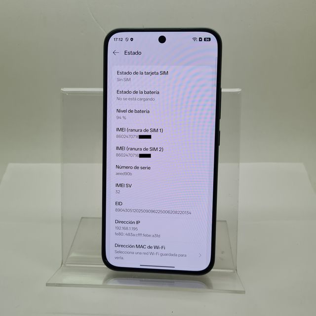 OPPO Reno14FS 5G 512GB 12GB Verde CPH2743 Factura