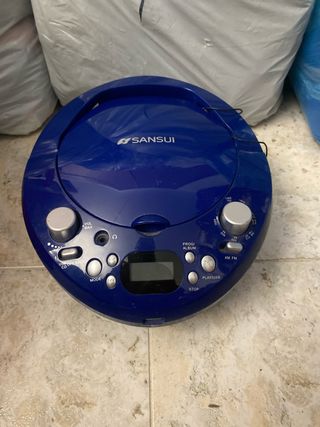Radio CD Sansui Azul