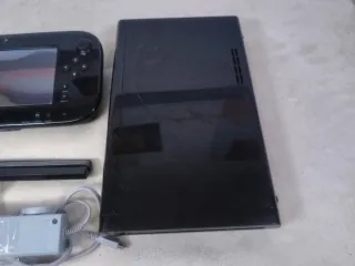 Nintendo Wii U Negra Completa