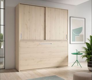 CAMA ABATIBLE CON ARMARIO EXPLORA F42.