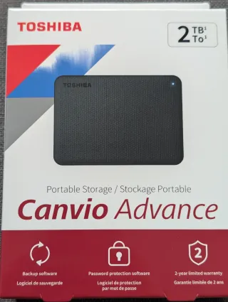 Disco Duro Externo Toshiba Canvio Advance 2TB