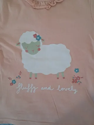 Camiseta niña manga larga