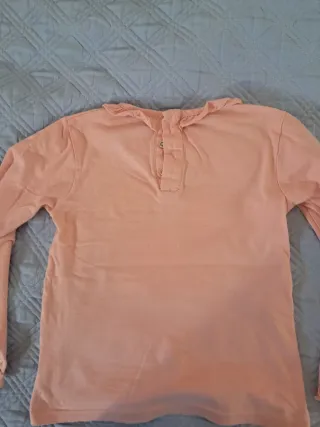 Camiseta niña manga larga