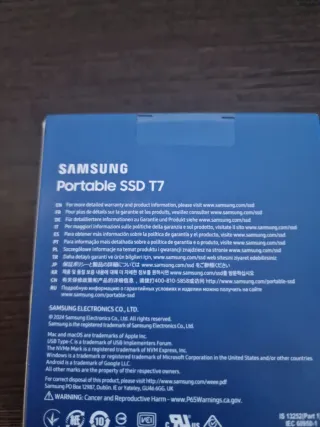 Samsung 4TB T7 SSD Portátil