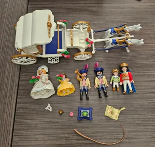 Playmobil Carruaje Medieval con Figuras